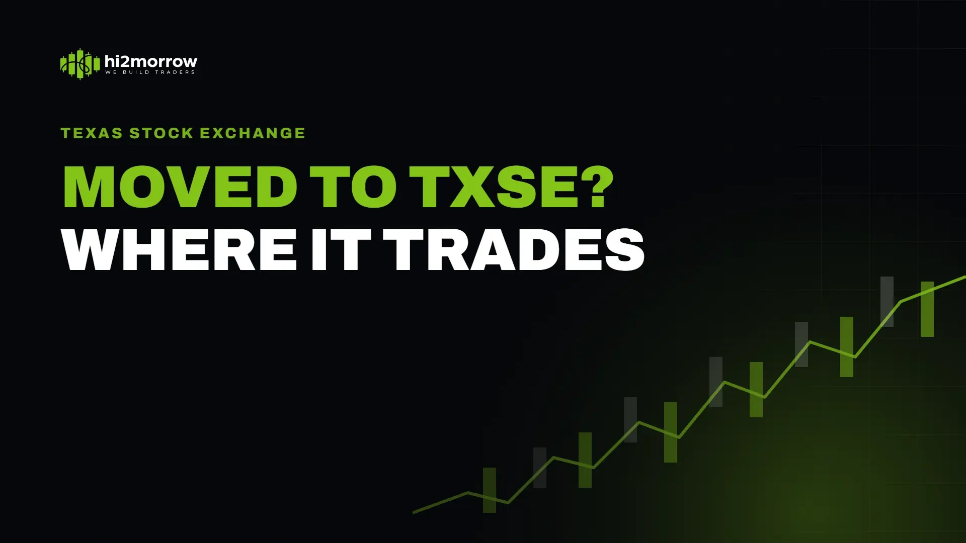 Where Does a Stock Trade After It Moves Its Listing to TXSE?