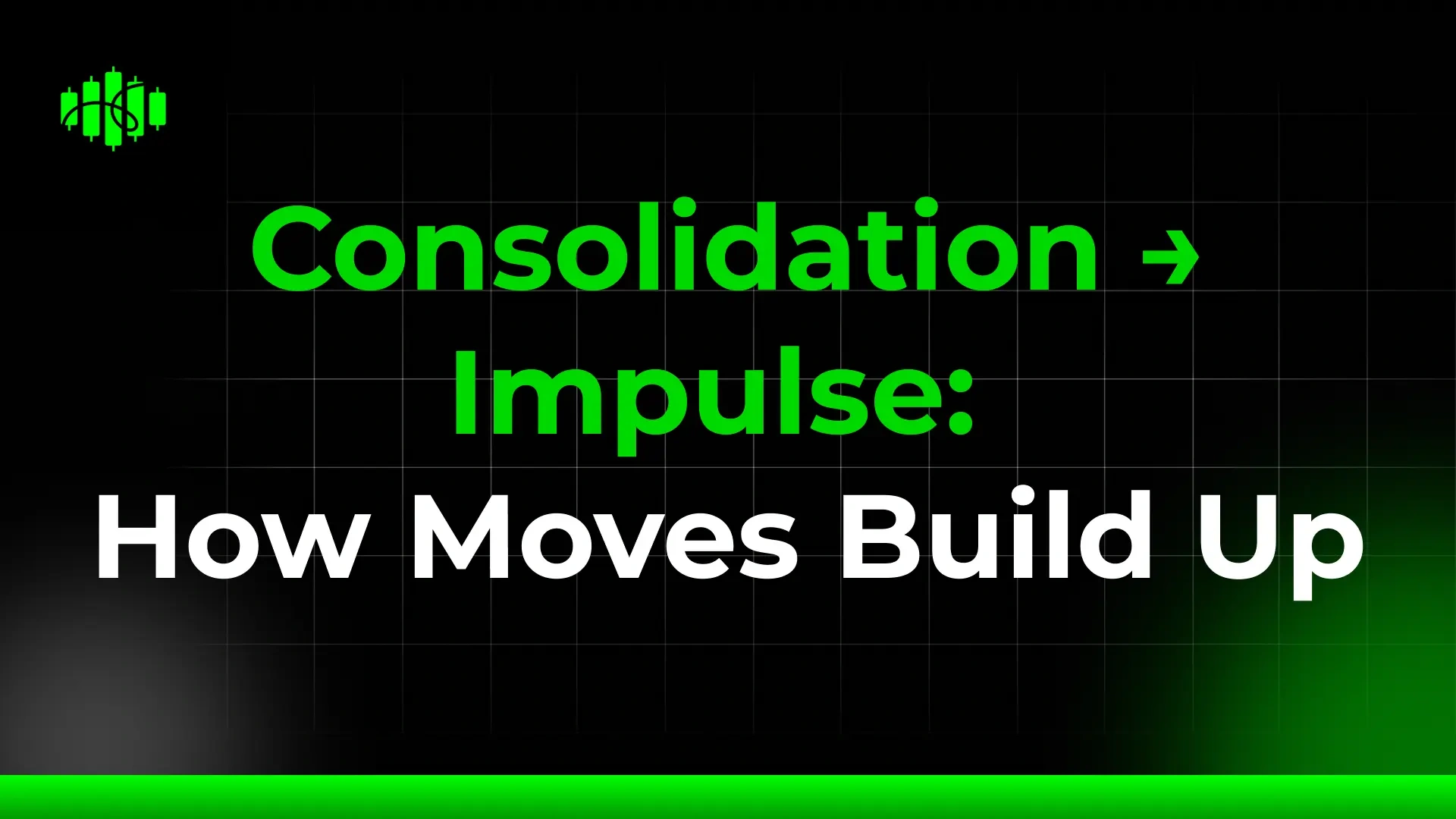 Consolidation → Impulse: How Moves Build Up